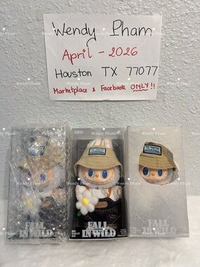 🌼 Labubu Fall in Wild (pendant size-keychain) 🌼